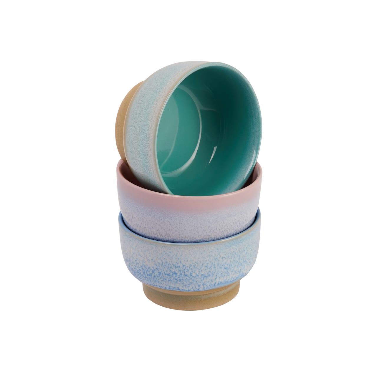 Hello Honey® Multicolor Modern Stoneware Bowl Set